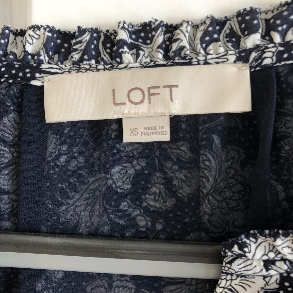 LOFT Long Sleeve Dress